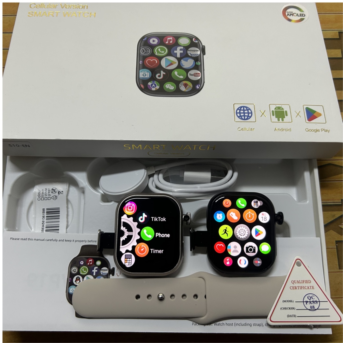 5G Smart Watch S10 Series Andr - Smartwatch Face recension och pris
