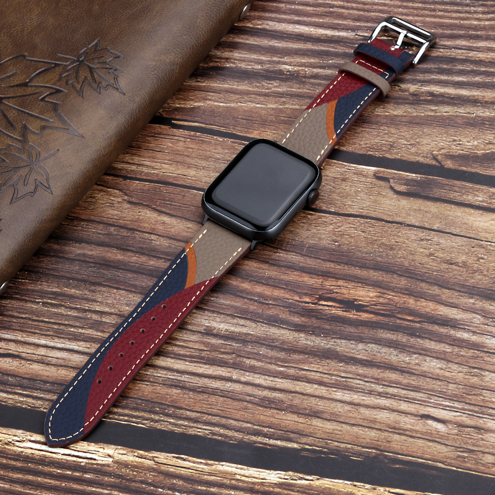 Genuine Leather Strap for Appl - Smartwatch Accessories Shop recension och pris