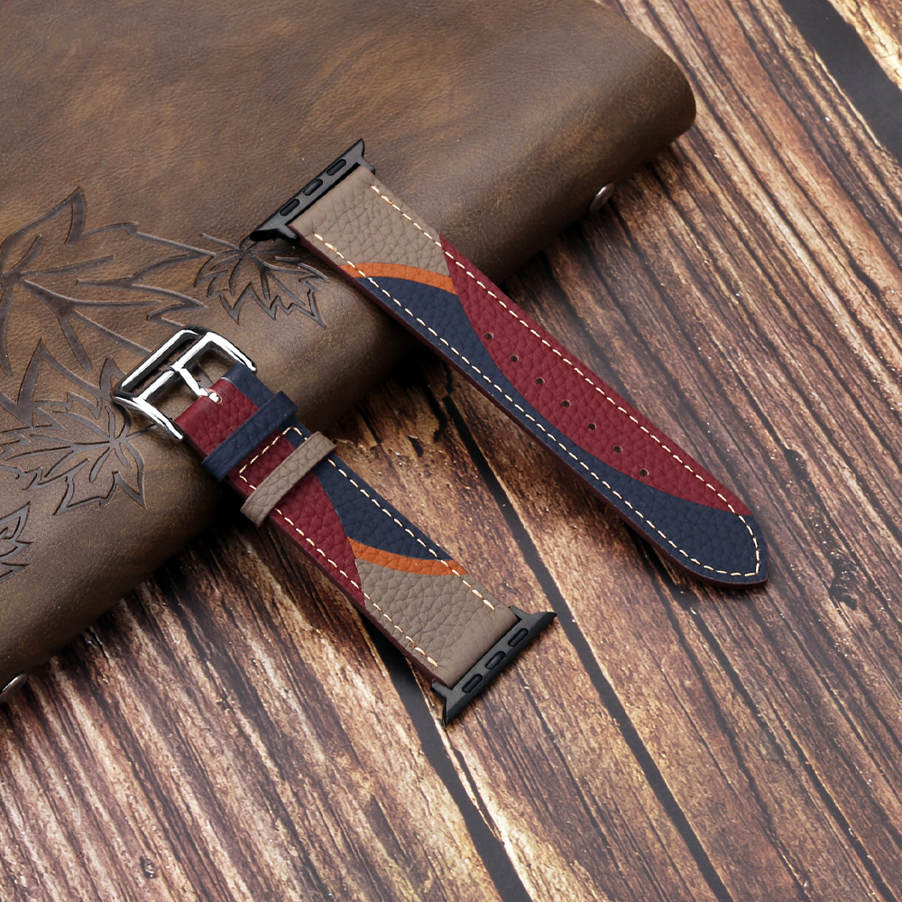 Genuine Leather Strap for Appl - Smartwatch Accessories Shop recension och pris
