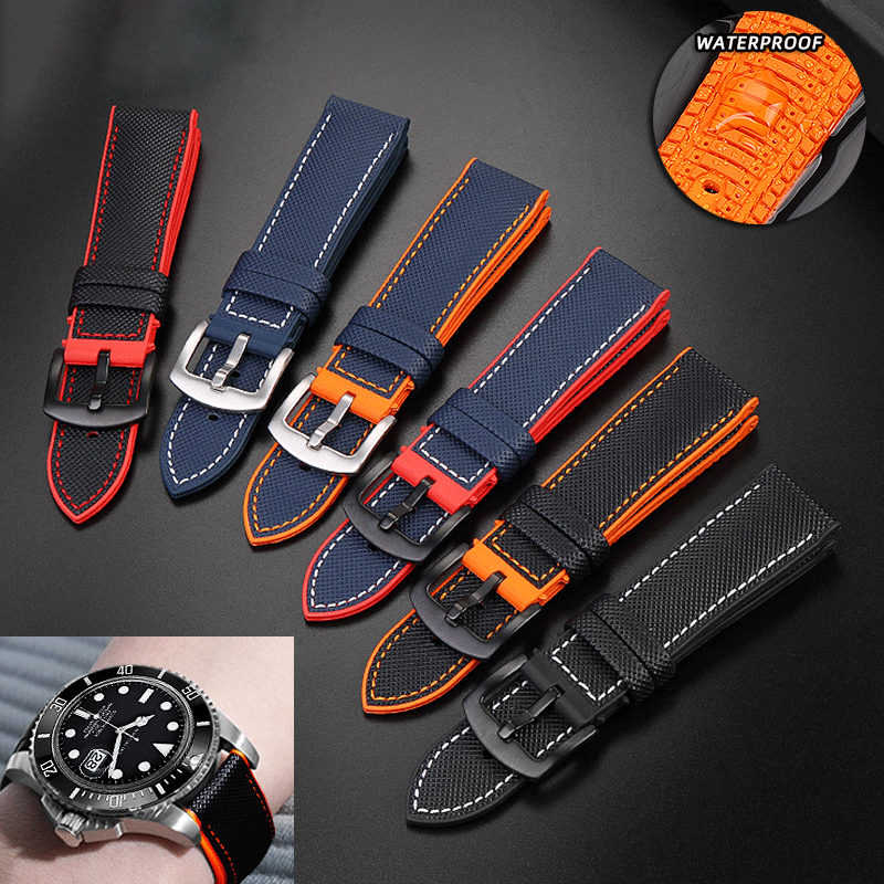 For Omega Tissot MIDO IWC Watc - Nylon Nato Strap recension och pris