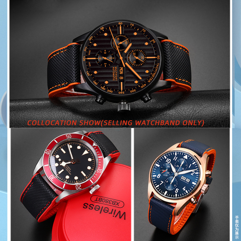 For Omega Tissot MIDO IWC Watc - Nylon Nato Strap recension och pris